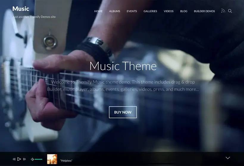 Themify Music WordPress Theme